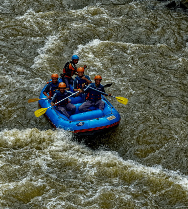 Raftting in Ecuador